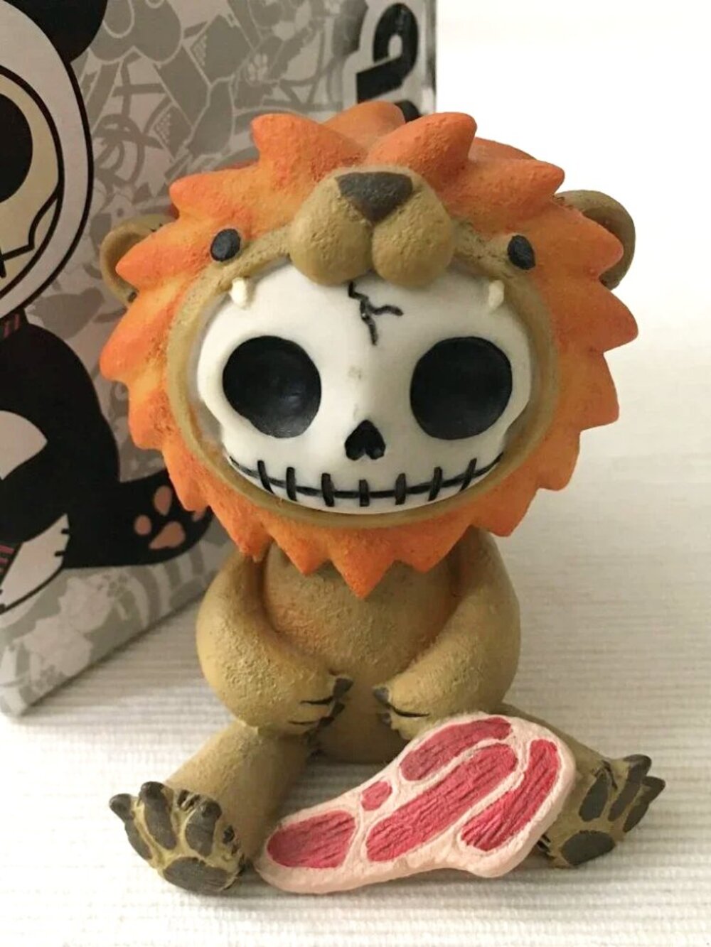 Furrybones Lion 2010 Summit Collection Skeleton Figurine Rare Leo Gift